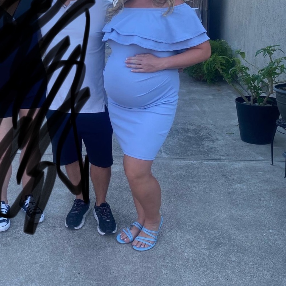 PinkBlush maternity dress